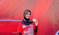 Runner Up 2nd Putri Hijabfluencer Lampung 2024 Ikut Soekarno Fun Run