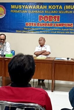 Pengprov POBSI Tidak Akui Musyawarah POBSI Kota Bandar Lampung