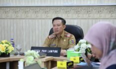 Pemprov Lampung Ikuti Rapat Koordinasi Pengendalian Inflasi 2025