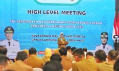 Lampung Menuju Ekosistem Digital Terpadu, TP2DD Gelar High Level Meeting 2025