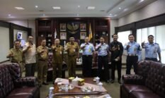 Kunjungan Silaturahmi Danlanud M. Bun Yamin, Gaungkan Kolaborasi Jaga Ketahanan Pangan Provinsi dan Nasional