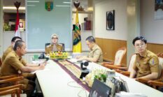Pemprov Lampung Ikuti Rapat Persiapan Peluncuran Koperasi Desa/Kelurahan Merah Putih secara Virtual yang Dipimpin Menko Bidang Pangan Zulkifli Hasan
