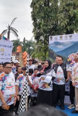 Tanggamus Color Run 2025, Icon Baru Wisata Olahraga di Lampung