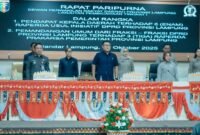 Sekdaprov Marindo Kurniawan Bersama Pimpinan DPRD Lampung