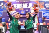 Tenis Meja Putri Raih Perak di Pornas