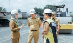 Wagub Lakukan Grounbreaking dan Tinjau Pembangunan Jalan di Tulangbawang Barat