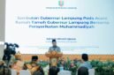 RAKORNAS LPTK PTMA di Lampung, Gubernur dan Wamendikdasmen bersilaturahmi di Mahan Agung Bandarlampung, Kamis (25/6/2026). [Adp]