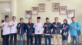 BUPATI Tanggamus Saleh Asnawi Terima Audiensi Pengurus JMSI Lampung, Bahas kolaborasi dan HPN dan HUT JMSI Ke 7 (De)
