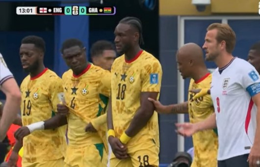Inggris vs Ghana 0-0