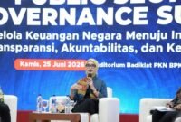 WAKIL Gubernur Lampung Jihan Nurlela menegaskan bahwa transformasi digital telah menjadi kebutuhan mutlak dalam tata kelola pemerintahan modern, khususnya dalam pengelolaan keuangan daerah yang transparan, akuntabel, dan berorientasi pada pelayanan publik. [Hs]
