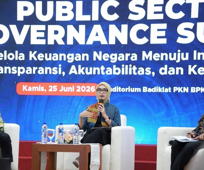 WAKIL Gubernur Lampung Jihan Nurlela menegaskan bahwa transformasi digital telah menjadi kebutuhan mutlak dalam tata kelola pemerintahan modern, khususnya dalam pengelolaan keuangan daerah yang transparan, akuntabel, dan berorientasi pada pelayanan publik. [Hs]
