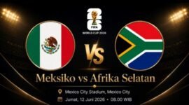 Menanti laga Mexico vs Afrika Selatan [Na]