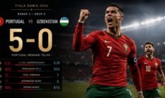 Portugal Gilas Uzbekistan 5:0