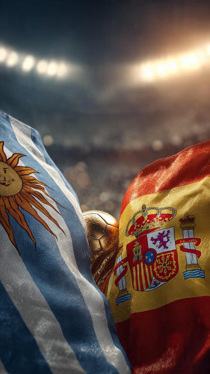 La Roja Kalahkan Uruguay 1-0 [hr]