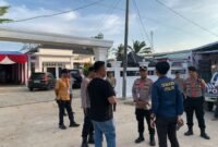 Kepala Kapolres Mesuji melaksanakan pengecekan menyeluruh terhadap seluruh titik pengamanan dan jalur yang akan dilalui rombongan, kamis (25/06/26) [Na]