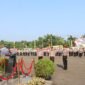 Polres Mesuji menggelar Upacara Laporan Kenaikan Pangkat Periode 1 Juli 2026 yang dilaksanakan secara khidmat di Halaman Mako Polres Mesuji, Kabupaten Mesuji, Provinsi Lampung.[De]