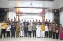 Menjelang peringatan Hari Bhayangkara Ke 80 Tahun 2026 Jajaran Polres Mesuji menggelar Doa bersama lintas agama dengan FKUB kabupaten Mesuji, stakeholder terkait dan Masyarakat dengan tema 