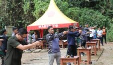 Perkuat sinergi dan koordinasi, PT BTB bersama dinas instansi lain laksanakan latihan menembak [btb]