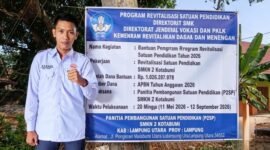 
Ketua DPD PGK Kabupaten Lampung Utara, Exsadi [RA]