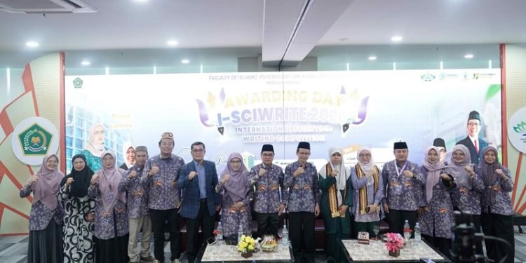 Fakultas Psikologi Islam Universitas Islam Negeri (UIN) Raden Intan Lampung (RIL) sukses menggelar International Scientific Writing Competition (I-SciWrite) 2026.[De]