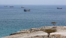 Selat Hormuz di dekat Khasab, sebuah kota kecil di Oman utara. (Xin)