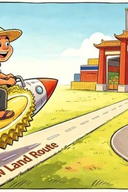Ekspor Durian Kamboja ke China Melonjak Tajam