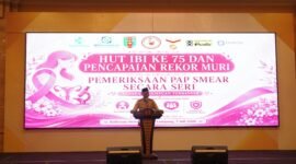 Semangat ribuan perempuan Lampung untuk melakukan deteksi dini kanker serviks mengantarkan Provinsi Lampung mencatatkan Rekor Museum Rekor-Dunia Indonesia (MURI).[De]