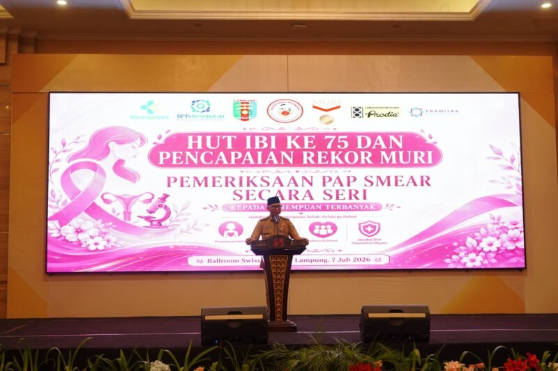 Semangat ribuan perempuan Lampung untuk melakukan deteksi dini kanker serviks mengantarkan Provinsi Lampung mencatatkan Rekor Museum Rekor-Dunia Indonesia (MURI).[De]