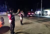 Jajaran Sat Samapta Polres Mesuji, Polda Lampung, secara rutin melaksanakan kegiatan Patroli Janji Jaga di dua titik strategis wilayah Kabupaten Mesuji, Exit Tol Simpang Pematang dan Underpas Simpang Pematang, selasa (07/07/26) malam.[De]