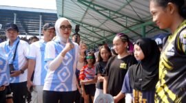 Wakil Gubernur Lampung Jihan Nurlela menegaskan Kejuaraan Renang Antar Perkumpulan dan Pelajar se-Indonesia Piala Kementerian Pemuda dan Olahraga (Kemenpora) RI Tahun 2026 bukan hanya sebagai ajang meraih prestasi, tetapi juga sarana membentuk karakter disiplin, nasionalisme, dan mental juara bagi para atlet muda.[]