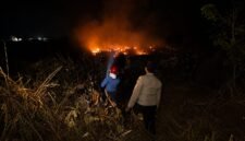Jajaran Polres Mesuji melalui unit Polsek Simpang Pematang bergerak cepat menanggapi aduan masyarakat yang masuk melalui layanan kepolisian 110 pada hari Minggu 12 Juli 2026 sekira pukul 19.30 wib, terkait kejadian Kebakaran Hutan dan Lahan (Karhutla) di wilayah Desa Simpang Pematang, Kecamatan Simpang Pematang, Kabupaten Mesuji.[Na]
