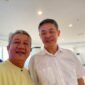 Ketua JMSI Lampung Ahmad Novriwan dan Prof Li dari Hainan University [Jul]