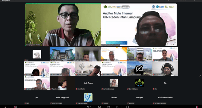 Universitas Islam Negeri (UIN) Raden Intan Lampung (RIL) mulai mematangkan pelaksanaan Audit Mutu Internal (AMI) terintegrasi International Organization for Standardization (ISO) Tahun 2026 melalui kegiatan penyamaan persepsi bagi para auditee, Minggu (17/05/2026).[De]