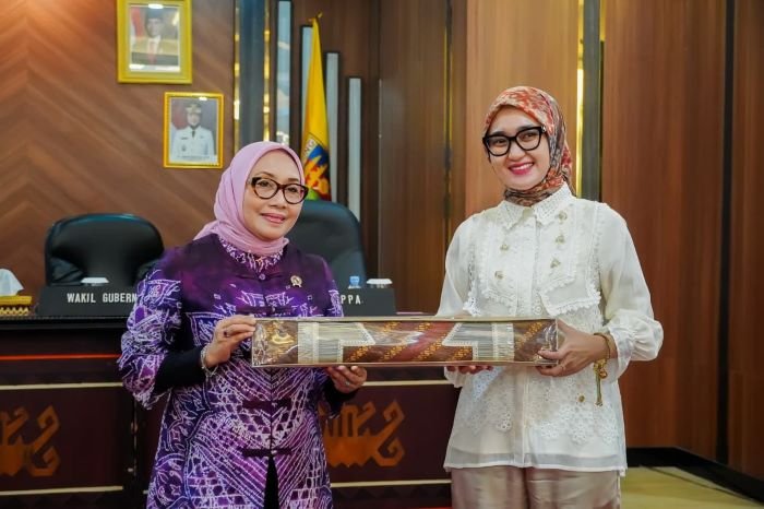 Menteri PPA dan Wagub Lampung Jihan