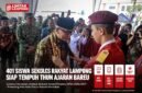 Open House Sekolah Rakyat Lampung