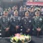 pelaksanan upacara peringatan Hari Bhayangkara ke-80, Polres Way Kanan mendapat kejutan dari Kodim 0427 Way Kanan.[Rm]