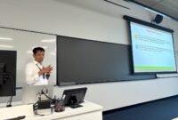 Dosen Universitas Islam Negeri (UIN) Raden Intan Lampung (RIL), Suherman, PhD, mempresentasikan hasil penelitiannya tentang instrumen kesiapan kecerdasan artifisial (Artificial Intelligence/AI) bagi calon guru pada Junior Researchers of EARLI (JURE) Conference 2026.[]