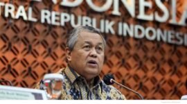 Gubernur Bank Indonesia (BI) Perry Warjiyo menyatakan mundur dari jabatannya. Hal tersebut disampaikan oleh Menteri Sekretaris Negara Prasetyo Hadi dalam konferensi pers di Kantor BI.[Hs]