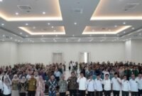 Otoritas Jasa Keuangan (OJK) bekerja sama dengan Fakultas Ekonomi dan Bisnis Islam (FEBI) Universitas Islam Negeri (UIN) Raden Intan Lampung (RIL) menggelar Sosialisasi Perdagangan Karbon di Bursa Karbon di Ballroom UIN RIL, Senin (18/05/2026).[De]