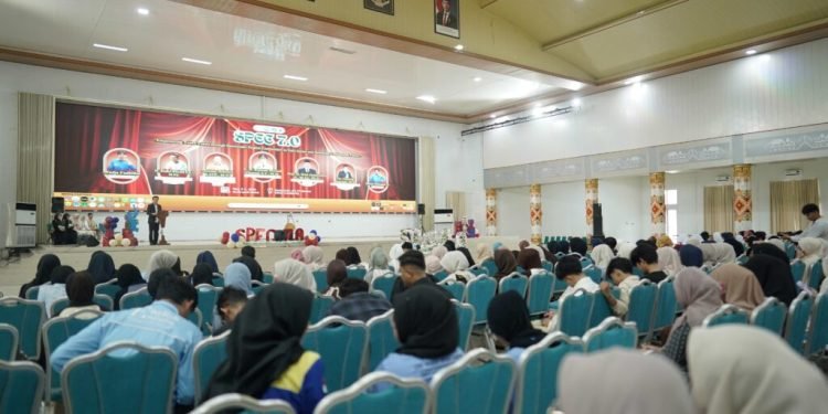 Himpunan Mahasiswa Jurusan Pendidikan Bahasa Inggris (HMJ PBI) atau English Student Association (ESA) Universitas Islam Negeri (UIN) Raden Intan Lampung (RIL) kembali menggelar Spectacular English Competition (SPEC) 7.0.[De]