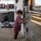 Seorang anak pengungsi Palestina di Gaza City. (Xin)