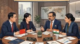 Ilustrasi Dialog China-India soal Perbatasan