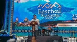 Pembukaan Festivak Krakatau XXXV. Gubernur Lampung berharap kegiatan ini Berdampak [PL]