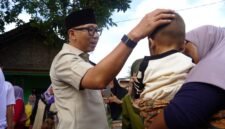 Gubernur Mirzadan Keluarga Miskin di Lampung Timur