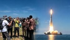 Gubernur Lampung dan rombongan saat peluncuran Satelit Lampung One di Tiongkok [lin]