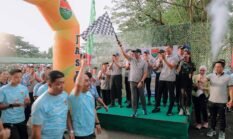 Gubernur-Pangdam Ikuti Gerak Jalan Sehat HUT ke-1 Kodam XXI/Radin Inten