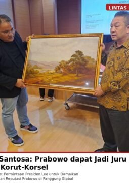 Pabowo Bisa Jadi Juru Damai di Semenanjung Korea