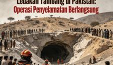 Ilustrasi Ledakan Tambang di Pakistan