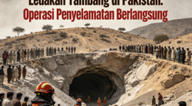 Ilustrasi Ledakan Tambang di Pakistan