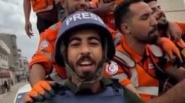 Jurnalis Palestina Saleh Aljafarani Tewas Saat Meliput di Gaza [xin]